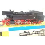 Piko BR66 tank loco, D.B. Black, 66-002 in fair/good condition, box poor. P&P Group 1 (£14+VAT for