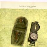 Vietnam War period US Military Vietnam Jungle map and compass dated 1965. P&P Group 1 (£14+VAT for