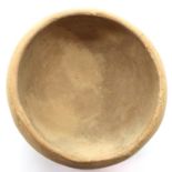 Chinese Song Dynasty clay pot with domed base, H: 65 mm. P&P Group 2 (£18+VAT for the first lot