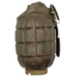 INERT WW1 British mkI No 5 Mills grenade, maker C.A. Vandervell. P&P Group 1 (£14+VAT for the