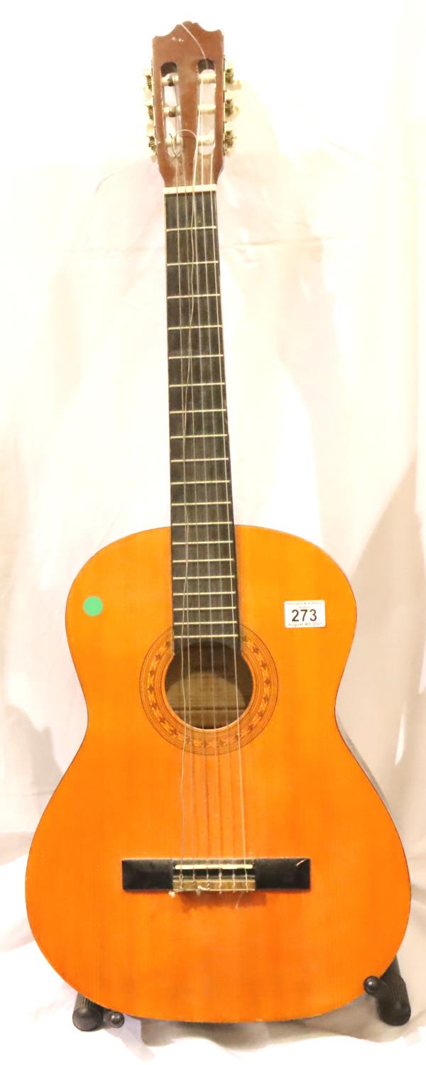 Hohner six string acoustic guitar model MC-05. Not available for in-house P&P, contact Paul O'Hea at