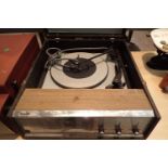Retro Phillips mono record player. Not available for in-house P&P, contact Paul O'Hea at Mailboxes