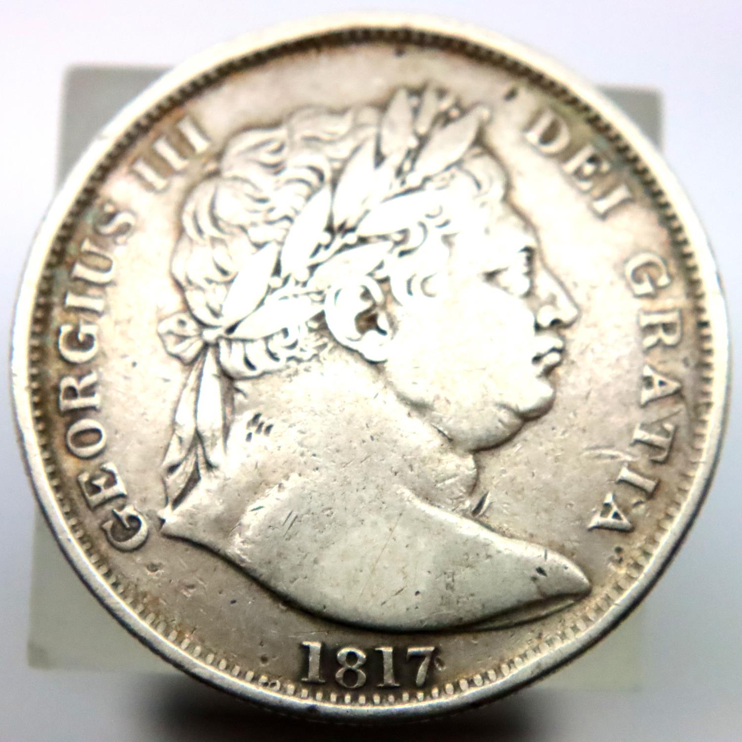 1817 crown of George III. P&P Group 1 (£14+VAT for the first lot and £1+VAT for subsequent lots)