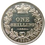 1880 shilling of Queen Victoria. P&P Group 1 (£14+VAT for the first lot and £1+VAT for subsequent