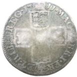 1711 milled Shilling of Queen Anne. P&P Group 1 (£14+VAT for the first lot and £1+VAT for subsequent