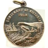 1835-1935 Melbourne Centenary medal of Victoria. P&P Group 1 (£14+VAT for the first lot and £1+VAT