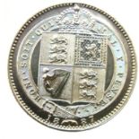 1887 shilling of Queen Victoria. P&P Group 1 (£14+VAT for the first lot and £1+VAT for subsequent