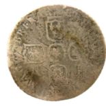 William III sixpence, Exeter mint. P&P Group 1 (£14+VAT for the first lot and £1+VAT for