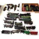 Selection of loco bodies, x14 tenders, x7 and chassis x5, various makes and types, some damages,