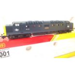 Hornby R2879 Class 55, St Paddy 55001, BR Blue. Excellent condition, boxed, no detail pack or