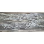 Very large quantity of OO scale track, flexi and Setrack pieces, steel and nickel silver, includes