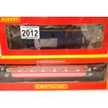 Hornby R4081 Virgin MK3 Coach, plus R4467 Passenger Brake Van S751 both very good - excellent