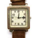 Reproduction WWI Imperial German Aviators Watch. P&P Group 1 (£14+VAT for the first lot and £1+VAT