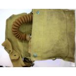 1938 Dated British Army Regulation Pattern Gas Mask & Bag. Early canvas covered rubber in good