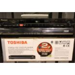 Boxed Toshiba 1080p HD DVD player and a Pioneer DVD player. Not available for in-house P&P,