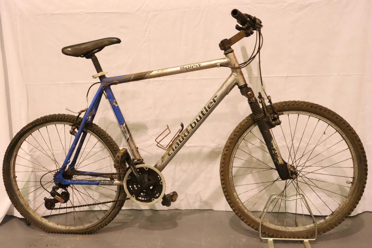 Claud Butler hardtail 20 inch mountain bike 15 speed. Not available for in-house P&P, contact Paul