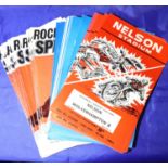 Speedway programmes; Nelson 1967-1970 (22) and Rochdale 1970-1971 (32). P&P Group 2 (£18+VAT for the