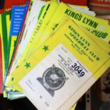 Approximately 50 Speedway magazines 1970s including Kings Lynn. Not available for in-house P&P,