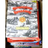 Approximately 150 mixed Speedway programmes 1980s. Not available for in-house P&P, contact Paul O'