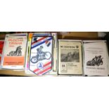 Approximately 150 Speedway programmes, mainly European. Not available for in-house P&P, contact Paul