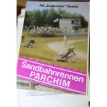 Approximately 100 European Speedway programmes. Not available for in-house P&P, contact Paul O'Hea