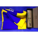 Warrington Wolves special edition scarf and a Wolves Parker pen. P&P Group 2 (£18+VAT for the