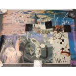 Five Gerald Scarfe/Pink Floyd posters. Not available for in-house P&P, contact Paul O'Hea at