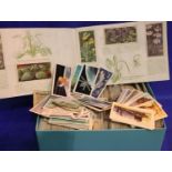 Large collection of tea and cigarette cards. Not available for in-house P&P, contact Paul O'Hea at