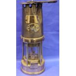 Antique five post miners lamp. P&P Group 3 (£25+VAT for the first lot and £5+VAT for subsequent