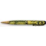 Parker green and black marble finished propelling pencil. P&P Group 1 (£14+VAT for the first lot and