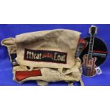 Meatloaf 10th anniversary special edition tour book 1988, Picture disc single and a satchel with