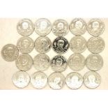 2004 Official England Squad Medal Collection, twenty coins with portraits verso. P&P Group 1 (£14+