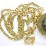 14ct gold neck chain, L: 46 cm, 2.1g. P&P Group 1 (£14+VAT for the first lot and £1+VAT for