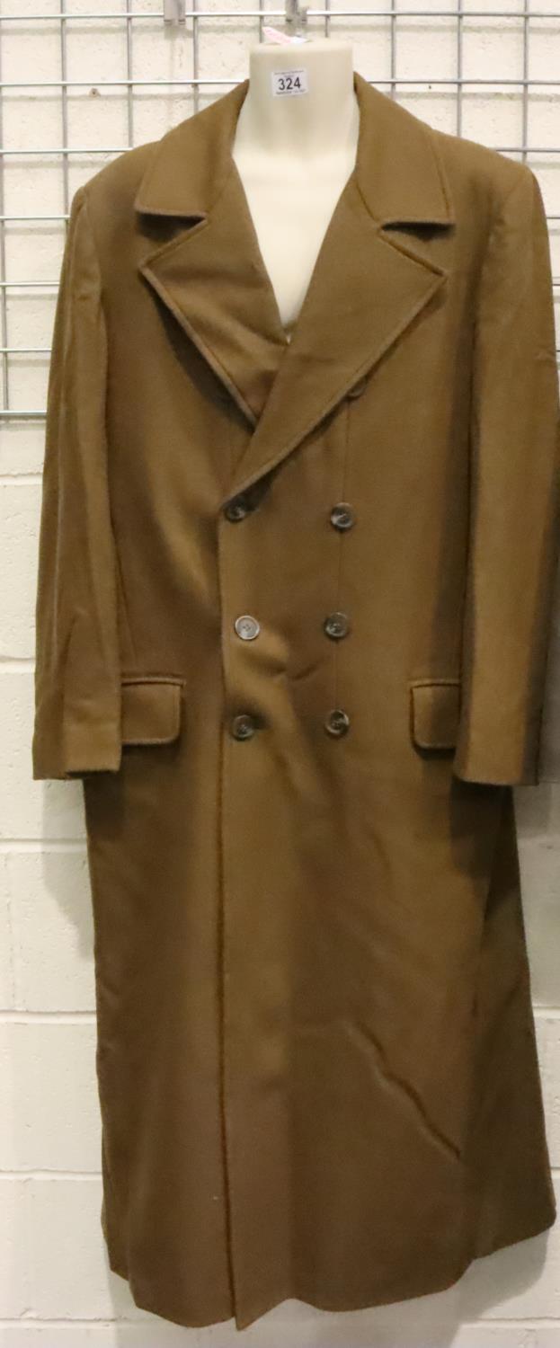 Replica long coat after the original as worn by the tenth Doctor, David Tennant, in the Doctor Who