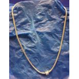 Boxed Pandora snake chain necklace. P&P Group 1 (£14+VAT for the first lot and £1+VAT for subsequent