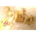 Collection of military Kensitas silk cigarette cards. P&P Group 1 (£14+VAT for the first lot and £