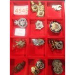 Mixed military badges. P&P Group 1 (£14+VAT for the first lot and £1+VAT for subsequent lots)