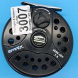 Shakespeare geared Omnix fly fishing reel. P&P Group 2 (£18+VAT for the first lot and £3+VAT for