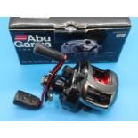 ABU Garcia Black Max Baitcaster fishing reel. P&P Group 2 (£18+VAT for the first lot and £3+VAT
