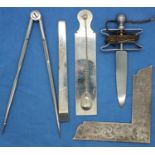 Part set of Masonic working tools. P&P Group 1 (£14+VAT for the first lot and £1+VAT for