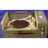 Ferguson vintage record player and a quantity of 78 RPM records. Not available for in-house P&P,