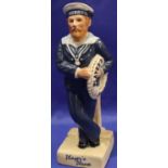 Royal Doulton limited edition figurine, Players Hero, 729/2000, H: 15 cm. P&P Group 1 (£14+VAT for