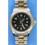 Avia; gents Polar Star wristwatch on stainless steel strap, working at lotting. P&P Group 1 (£14+VAT