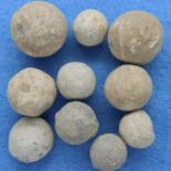 English Civil War musket balls Knaresborough detecting finds. P&P Group 1 (£14+VAT for the first lot