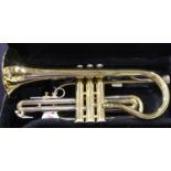 A Blessing USA cornet, in original case. Not available for in-house P&P, contact Paul O'Hea at