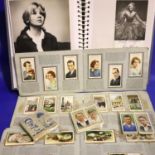 Collection of cigarette cards in eight albums and loose cards, Natural History, Transport and