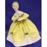 Royal Doulton figurine, The Last Waltz, HN 2315, H: 21 cm. P&P Group 2 (£18+VAT for the first lot