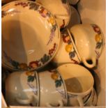 Three tea sets various makes. Not available for in-house P&P, contact Paul O'Hea at Mailboxes on