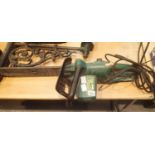 Black & Decker electric chainsaw. Not available for in-house P&P, contact Paul O'Hea at Mailboxes on