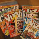 Small collection of Viz magazines. Not available for in-house P&P, contact Paul O'Hea at Mailboxes